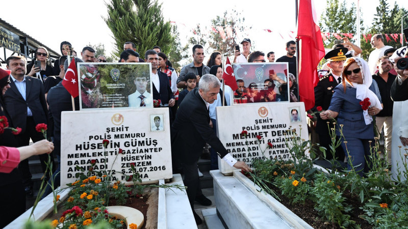 BAŞKAN TAHMAZOĞLU 15 TEMMUZ ŞEHİTLERİNİ VE ŞEHİT AİLELERİNİ UNUTMADI   