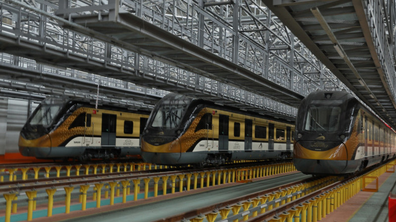 GAZİRAY’IN YERLİ VE MİLLÎ TREN SETLERİNİN 6’NCISI ŞEHRE ULAŞTI