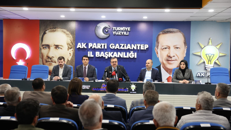 AK Parti Gaziantep İl Başkanı Fedaioğlu: 